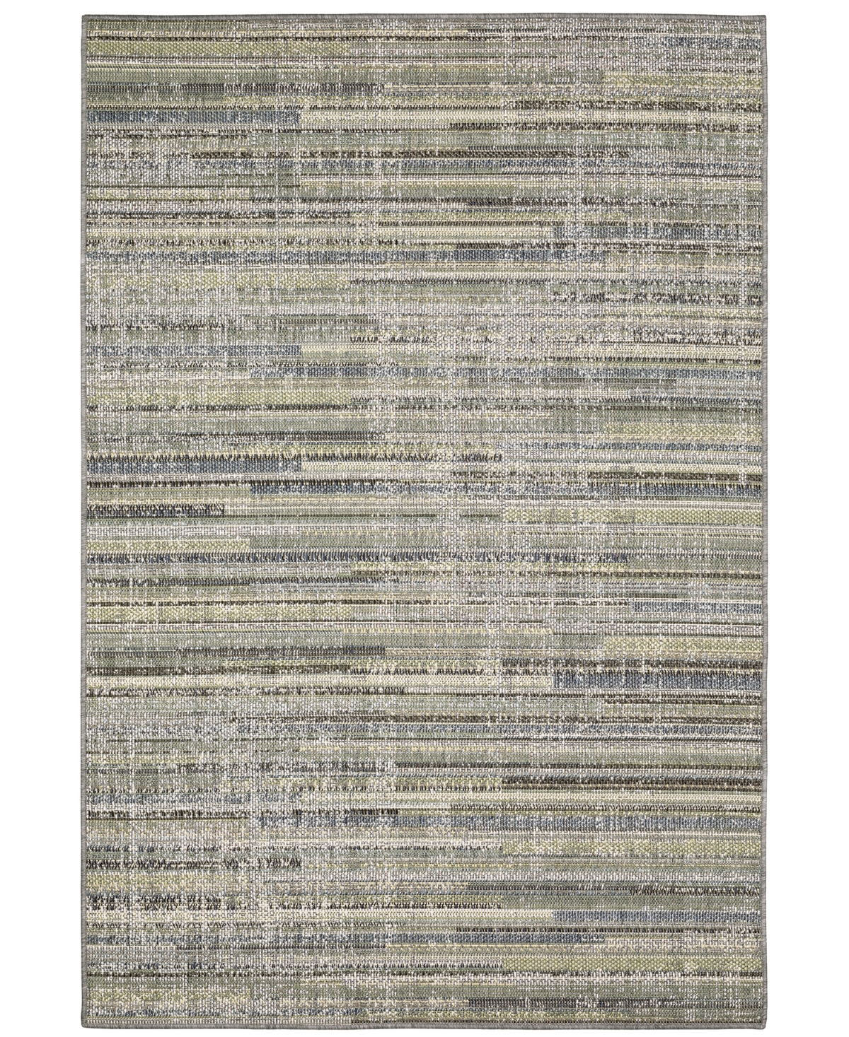 Jhb Design Nicosia 2102NCA 6'7in x 9'2in Outdoor Area Rug - Blue