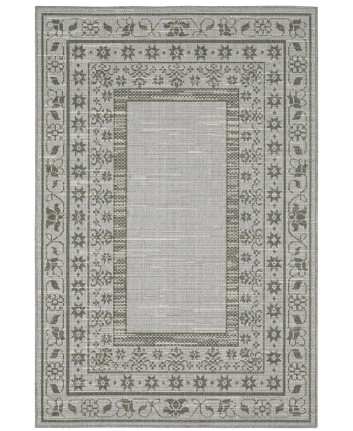 Jhb Design Nicosia 6153NCA 6'7in x 9'2in Outdoor Area Rug - Beige