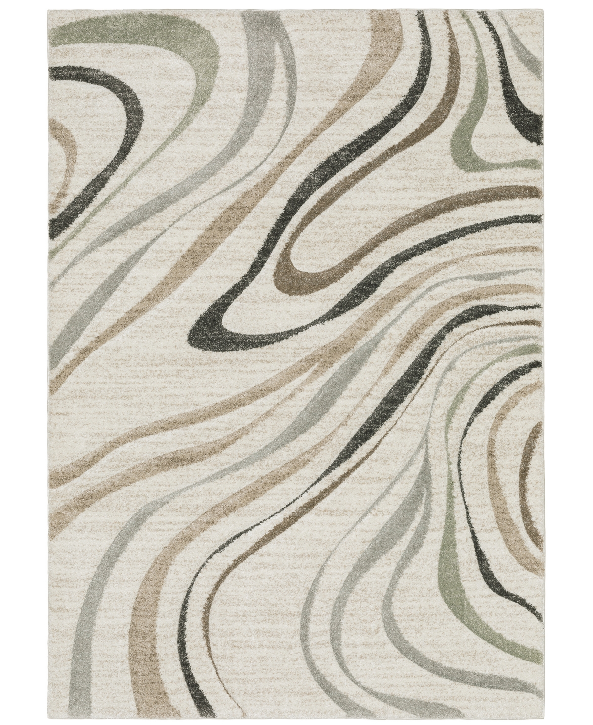 Jhb Design Sueur 162SUR2 6'7in x 9'6in Area Rug - Beige