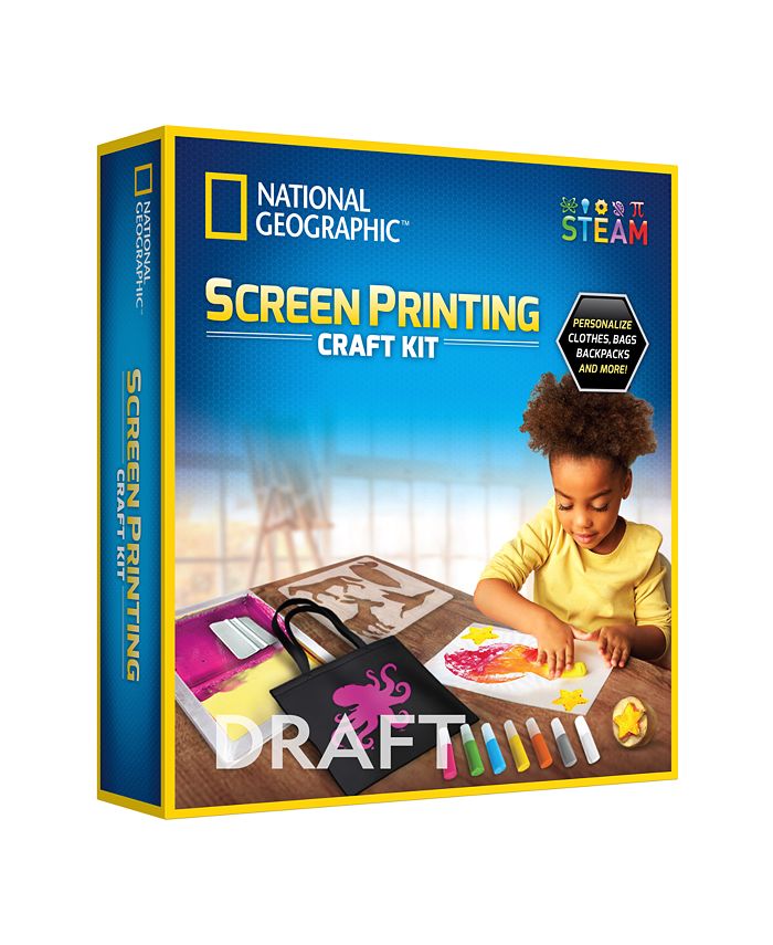 National Geographic Screen Printing Craft Kit & Reviews All Toys Macy's