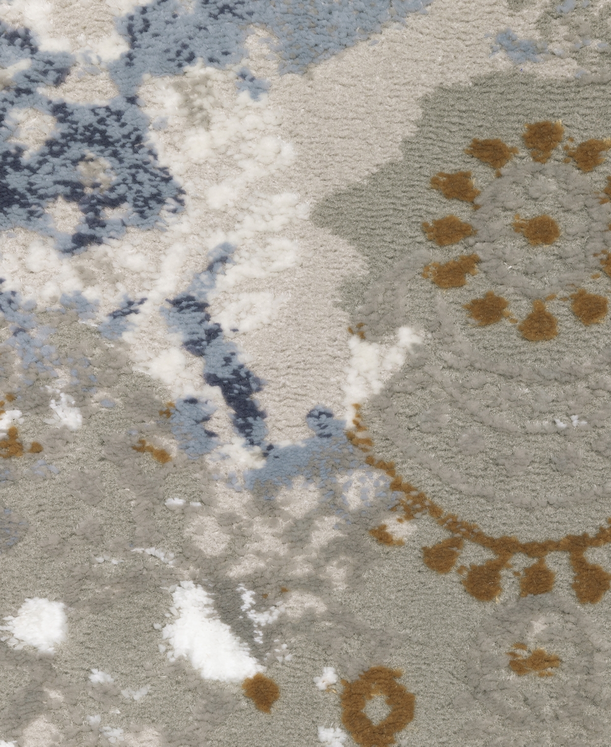 Shop Jhb Design Elevation Elv13q 3'3" X 5' Area Rug In Beige,blue