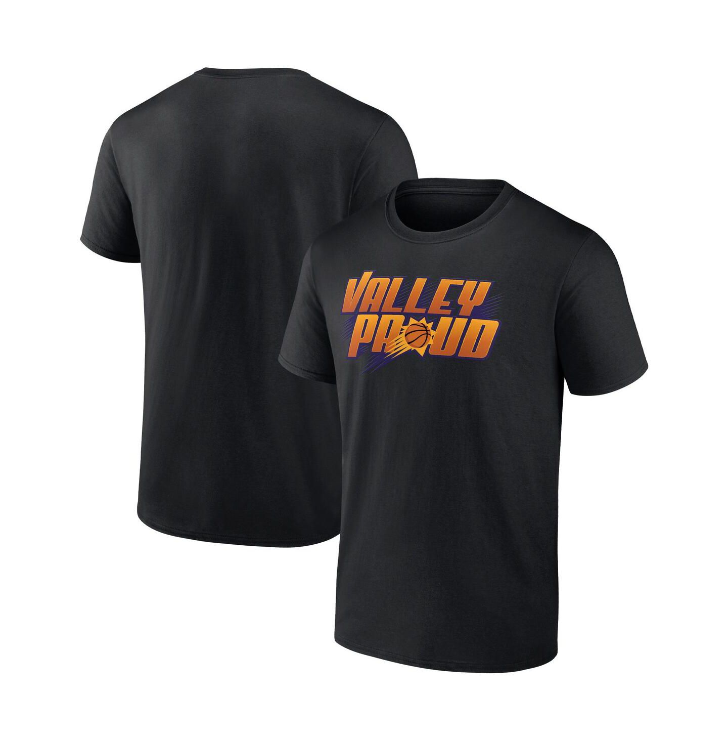 Мужская футболка Fanatics Black Phoenix Suns Valley Proud Hometown Collection — фото 1