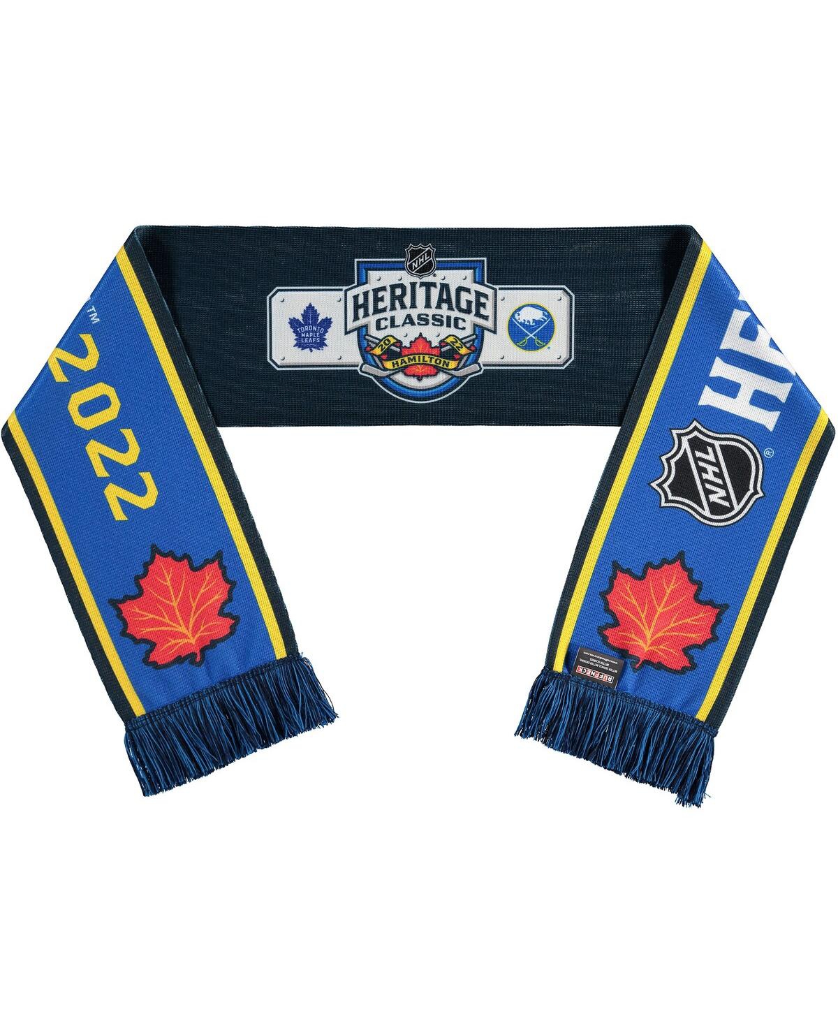 Shop Ruffneck Scarves Men's And Women's Navy Nhl 2022 Heritage Classic Event Scarf