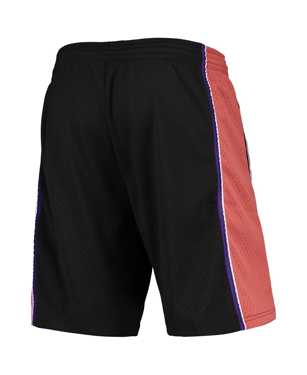 Mitchell & Ness Men's  Black Utah Jazz 1998-99 Hardwood Classics Swingman Shorts In Black