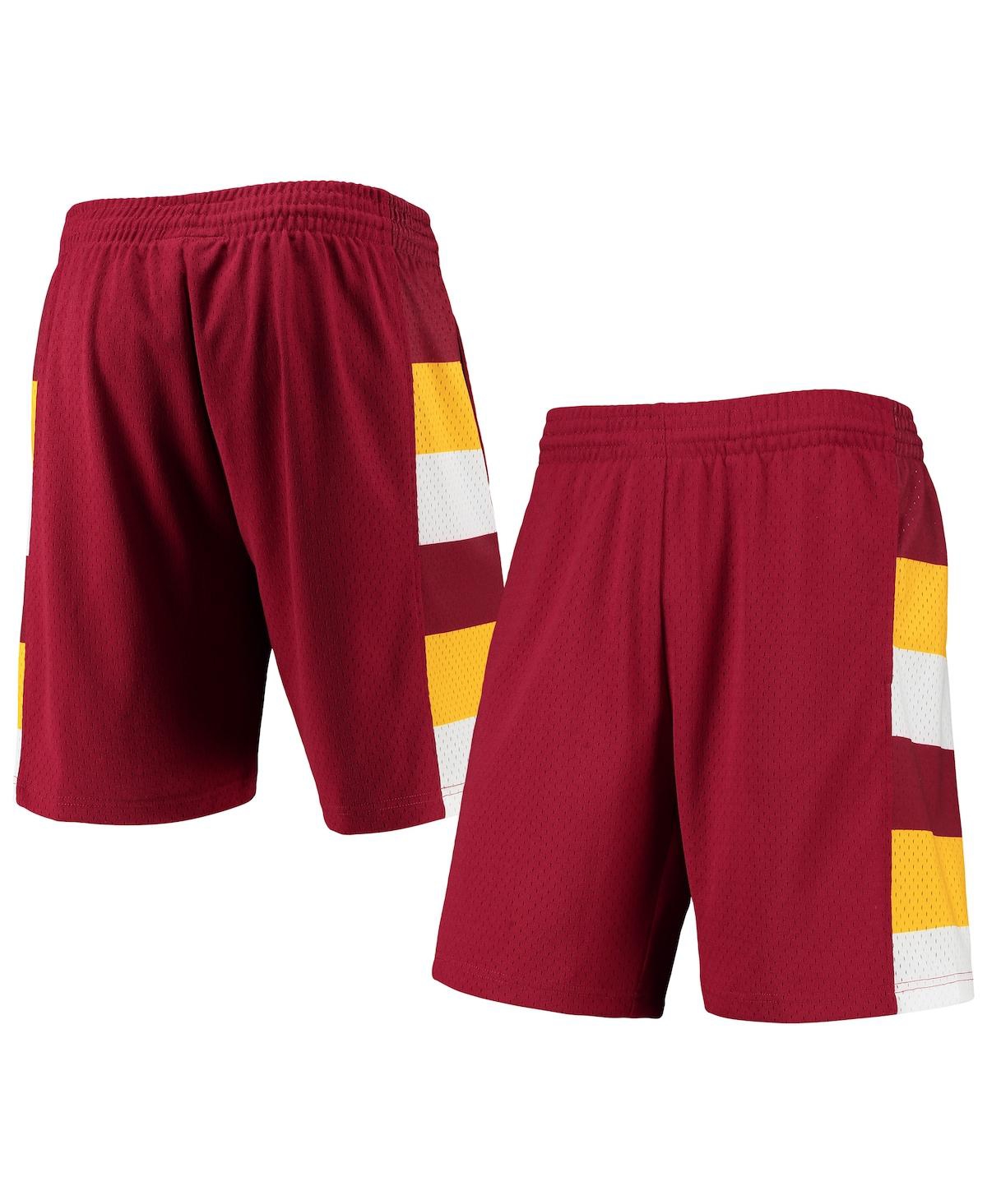 Mitchell & Ness Men's  Wine Cleveland Cavaliers 1979-80 Hardwood Classics Swingman Shorts In Wine
