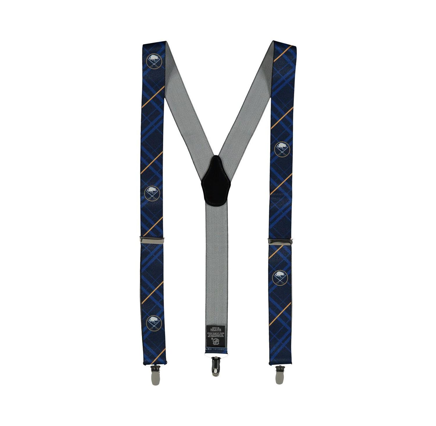 Men's Blue Buffalo Sabres Suspenders