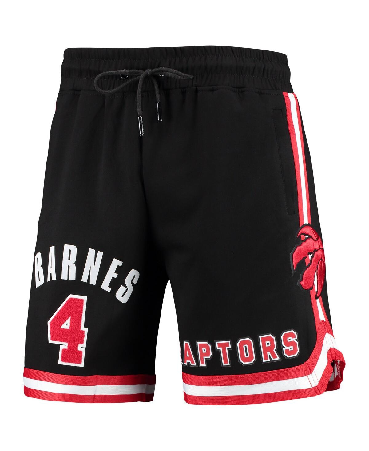 Shop Pro Standard Men's  Scottie Barnes Black Toronto Raptors Player Replica Shorts