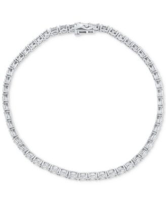 Men's Lab Grown Diamond Tennis Bracelet (5 ct. t.w.) in 10k White Gold