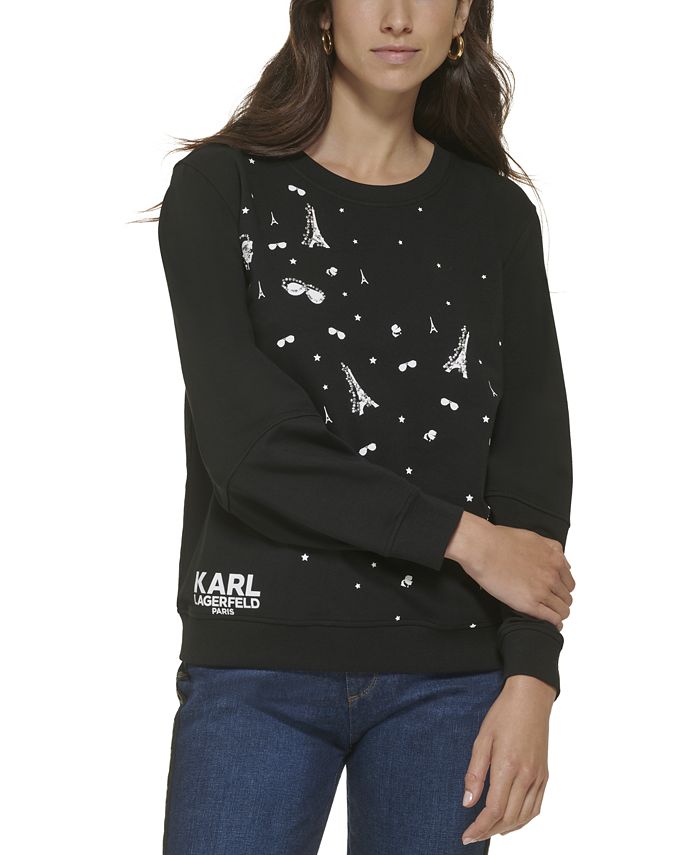 Karl lagerfeld women's 2025 sweatshirt
