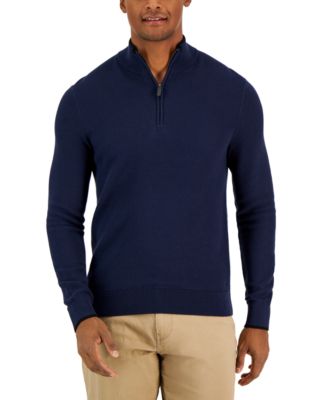 Michael Kors Men s Textured Quarter Zip Sweater Created for Macy s Macy s