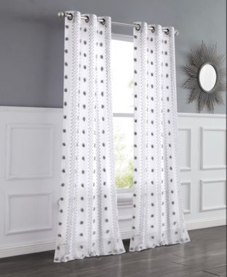 Shop Dainty Home Cloud Panel Pairs In Gray
