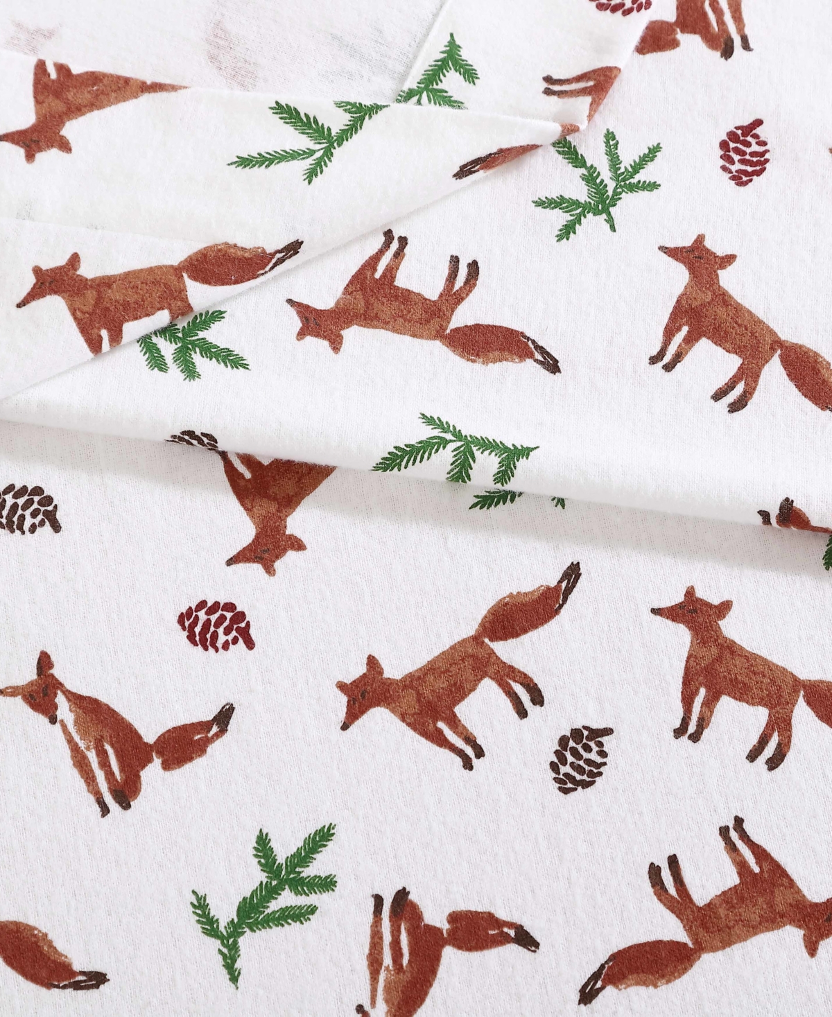 Eddie Bauer Printed Cotton Flannel 4-Pc. Sheet Set