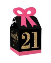 21st Theme Birthday Can Coolers For Surprise Party Favors