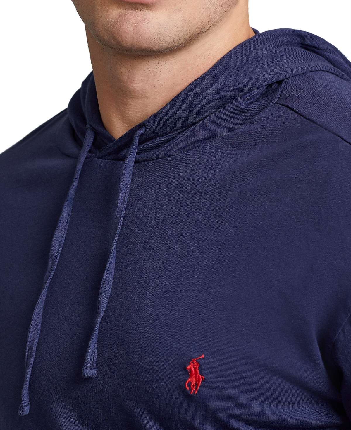 Polo Ralph Lauren Men's Big & Tall Jersey Hooded T-Shirt