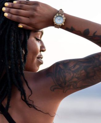 Women's Jane Brown Leather Strap Watch 35mm