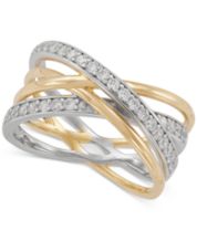 JINBAOYING X Criss-Cross Women Rings 13.7 MM Wide Band Fashion Rings Rose  Gold Plated Stainless Steel Statement Engagement Rings for Women :  : Clothing, Shoes & Accessories