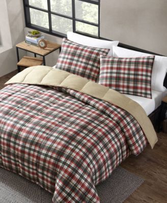 Astoria Microsuede Reversible Comforter Set, Full/Queen