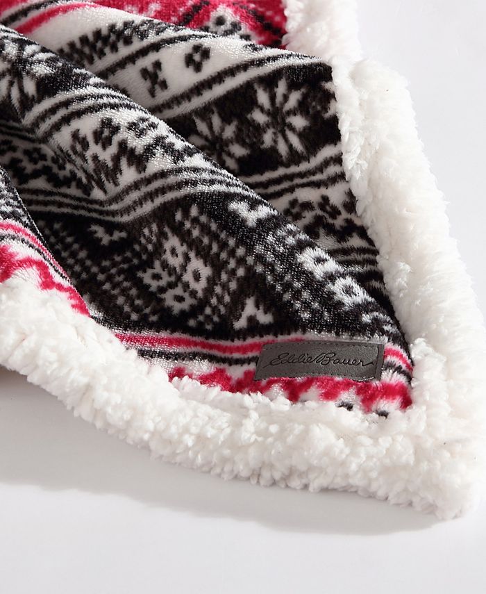 Sherpa blanket eddie hotsell bauer