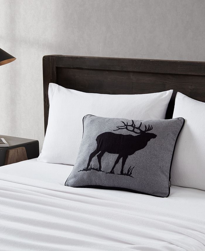 Eddie Bauer Elk Felt Breakfast Pillow, 16" X 20" Macy's