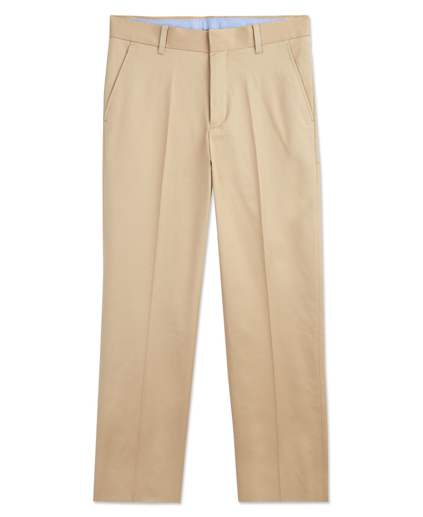 Брюки Tommy Hilfiger Front Pressed Crease Fine Twill Machine Washable Pants для мальчиков — фото 2