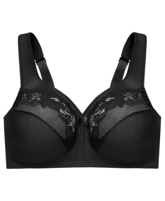 Women's Full Figure Plus Size MagicLift Wirefree Minimizer Support Bra 1003