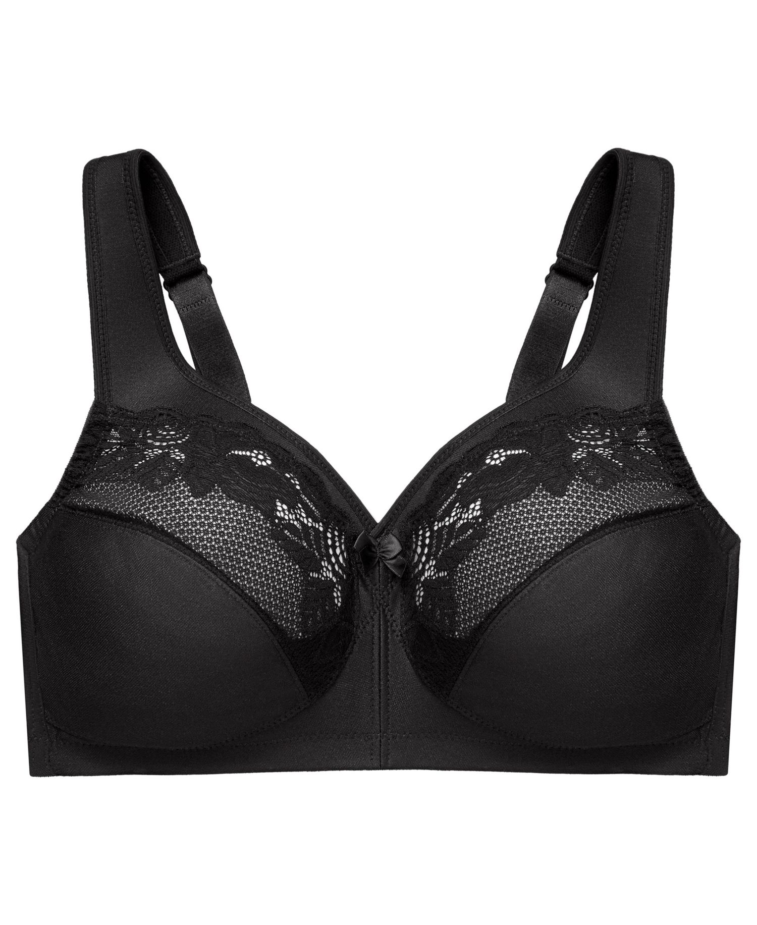 Women's Full Figure Plus Size MagicLift Wirefree Minimizer Support Bra 1003