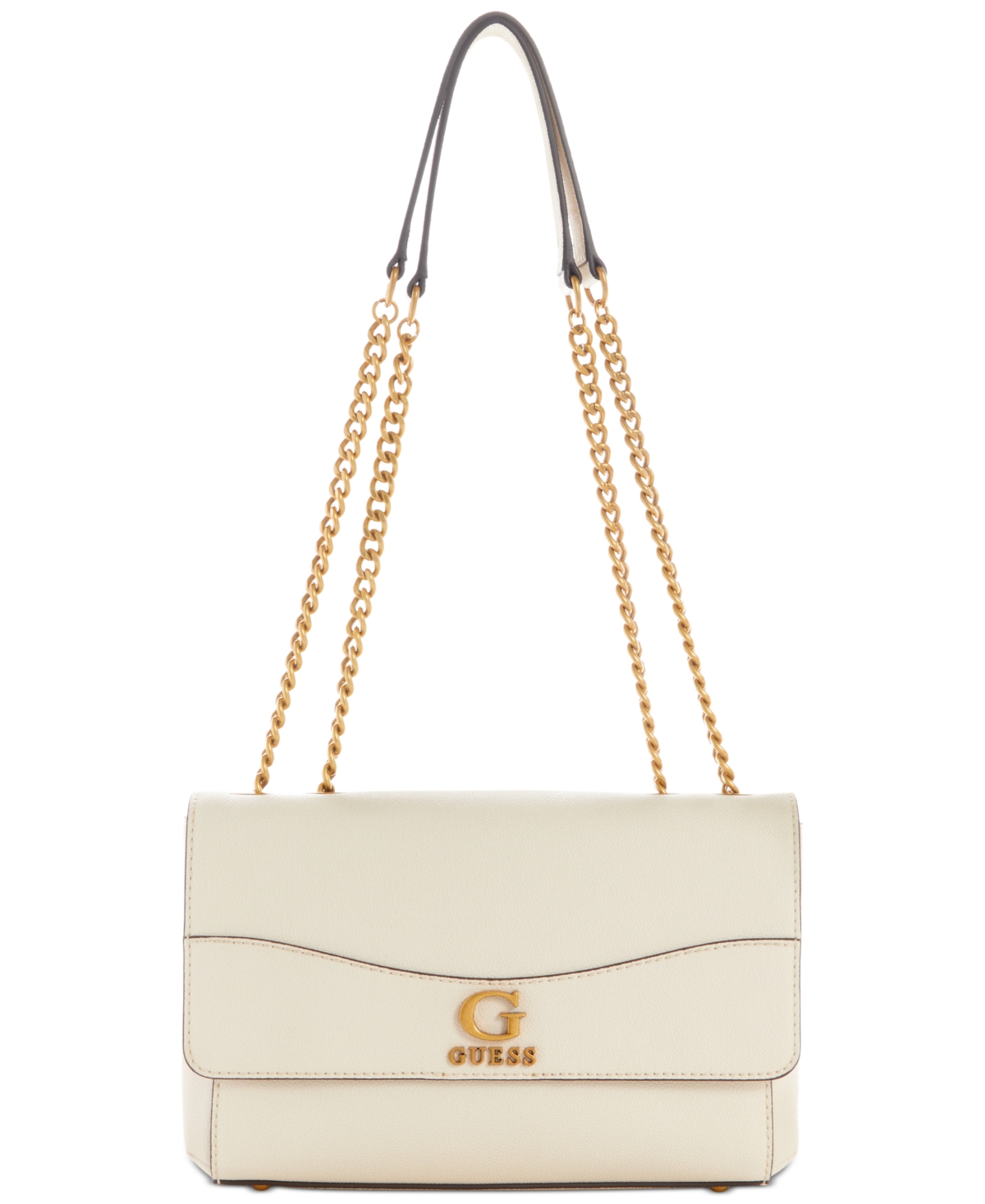 Guess Nell Convertible Small Crossbody Flap In Stone