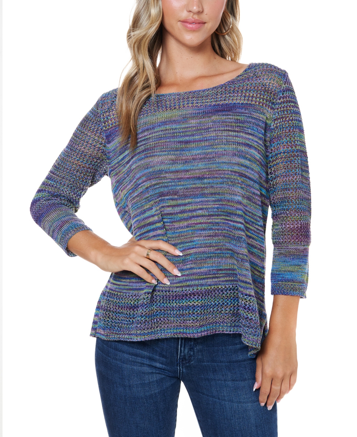 John Paul Richard Women's Space Dye Sweater