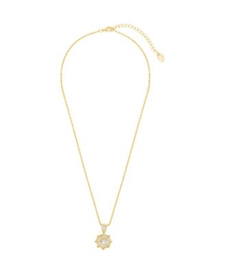 Cubic Zirconia Etta Pendant Necklace