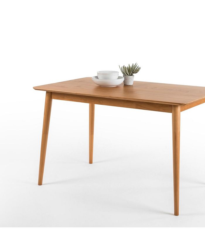 Zinus Jen MidCentury Modern Wood Dining Table Macy's