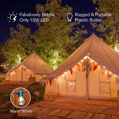 Ambience Pro 24.5 ft. USB-Powered LED String Lights with Warm White Hue