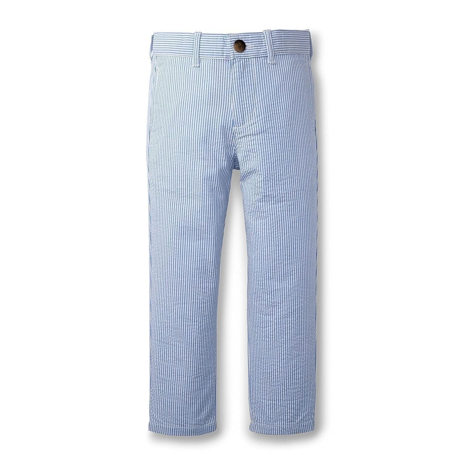 Baby Boys Hope and Henry Cotton Seersucker Suit Pant