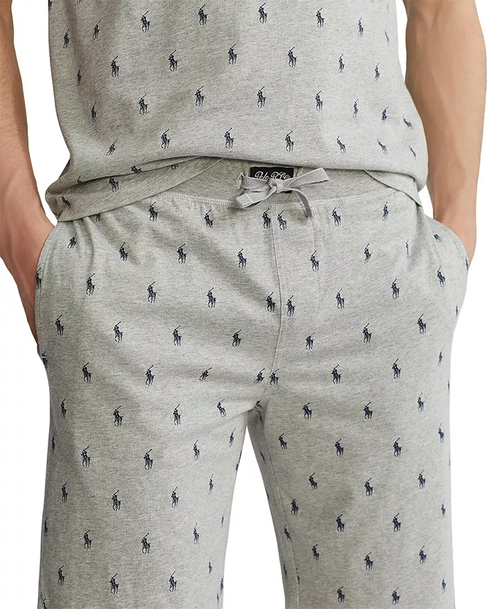 Men's Cotton Logo Pajama Shorts - thumbnail 4