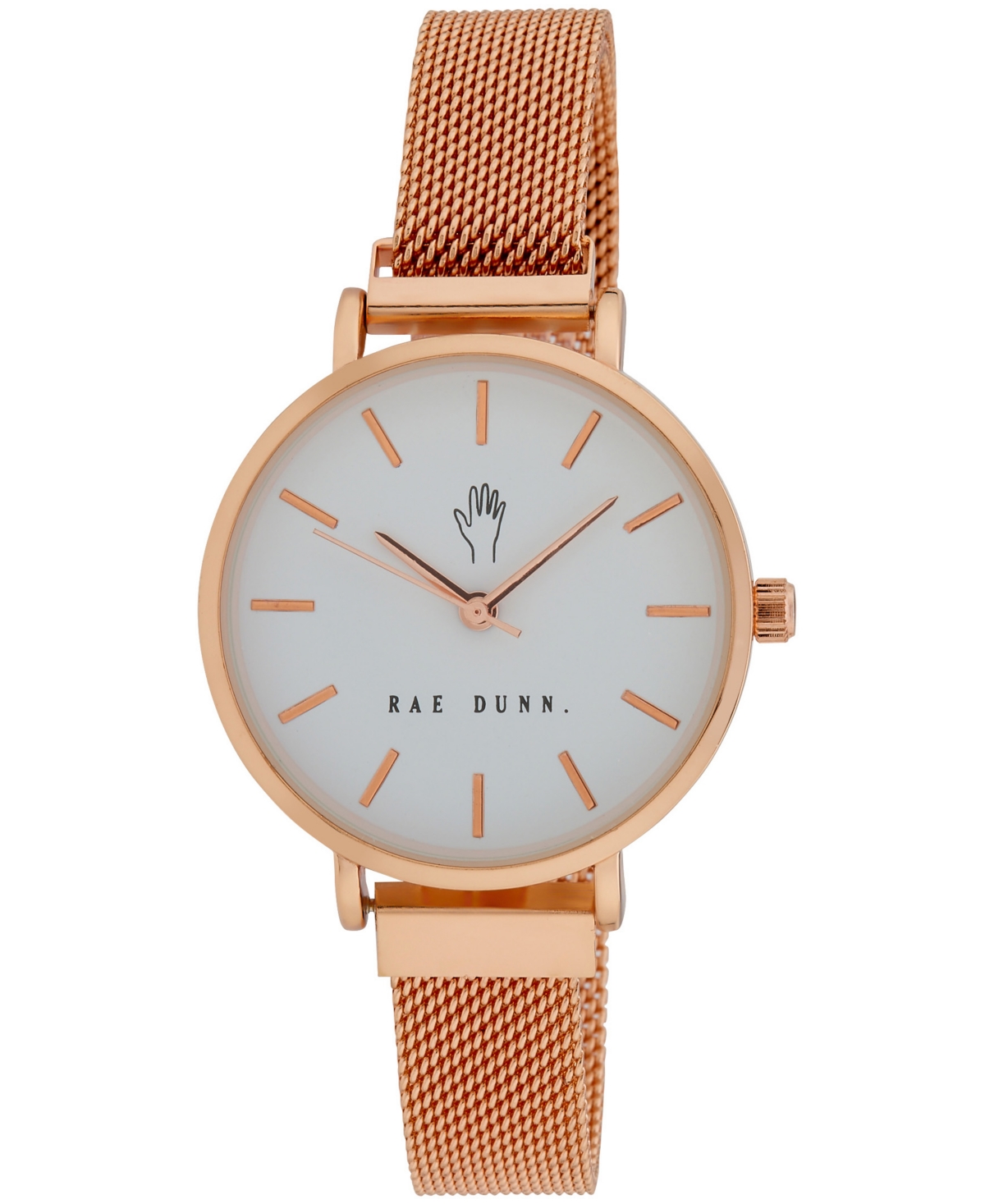 Women's Robin Rose Gold-Tone Alloy Mesh Bracelet Watch 33mm - Rose Gold-Tone