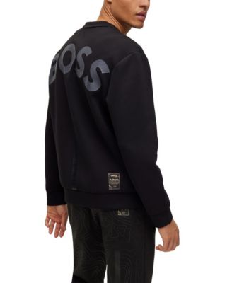 BOSS by Hugo Boss Men's X AJBXNG Collaborative Branding Sweatshirt