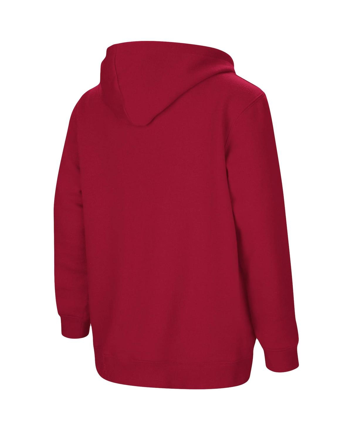 Colosseum Youth Boys  Cardinal Stanford Cardinal 2-hit Team Pullover Hoodie In Cardinal