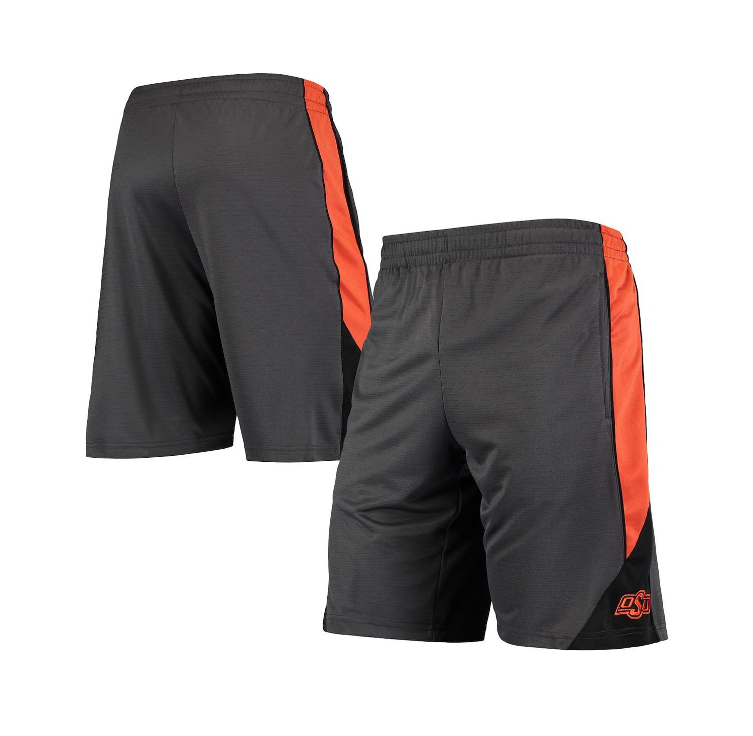 Men's Charcoal Oklahoma State Cowboys Turnover Team Shorts