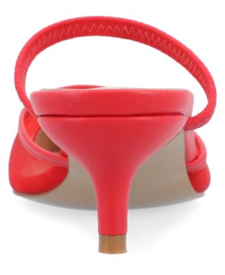 Women's Allana Mesh Kitten Heel Mules