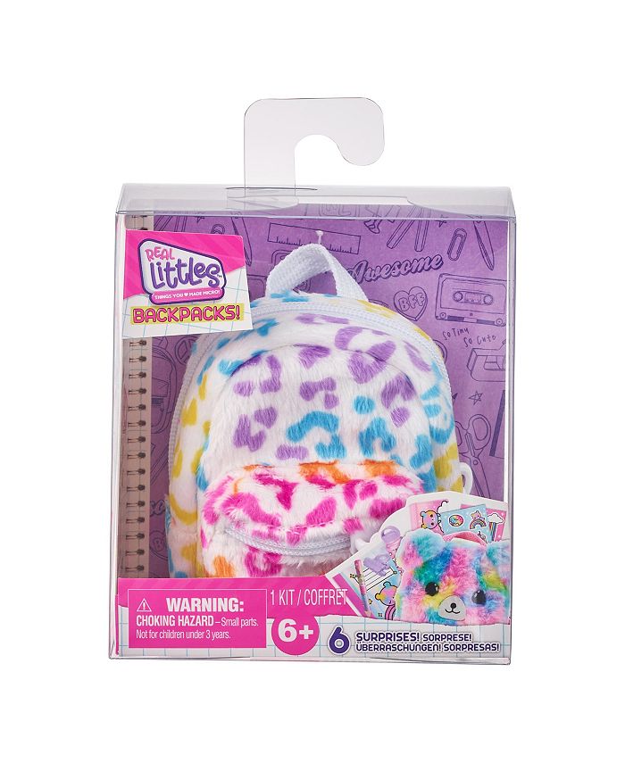 Real Littles Themed Backpack Set Macy's