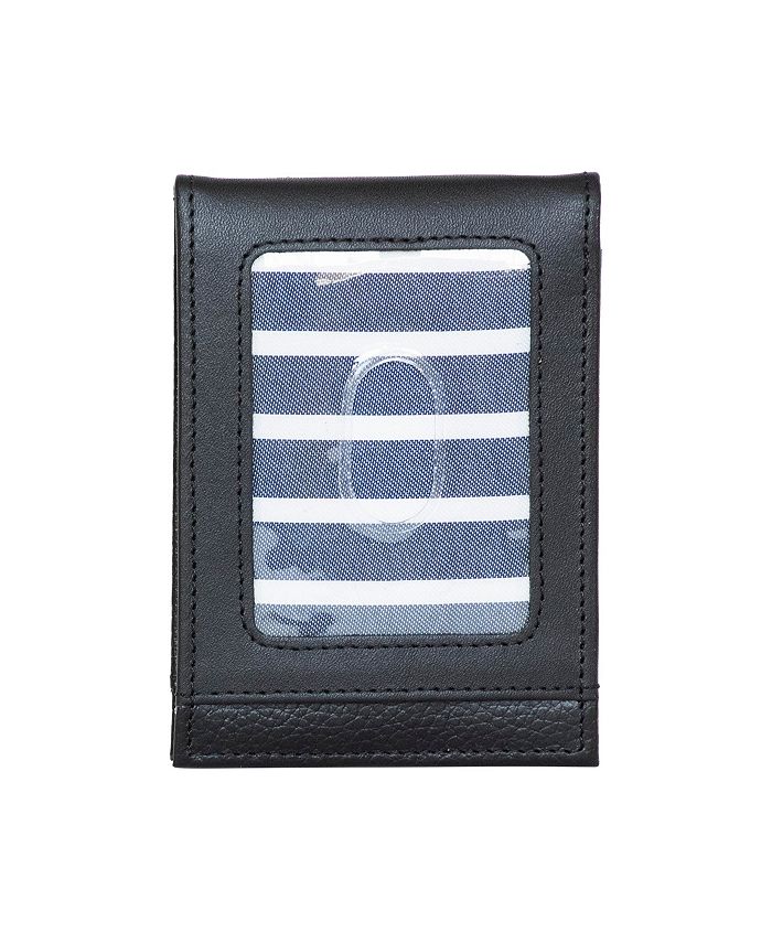 Nautica Men's Front Pocket Leather Wallet - Macy's