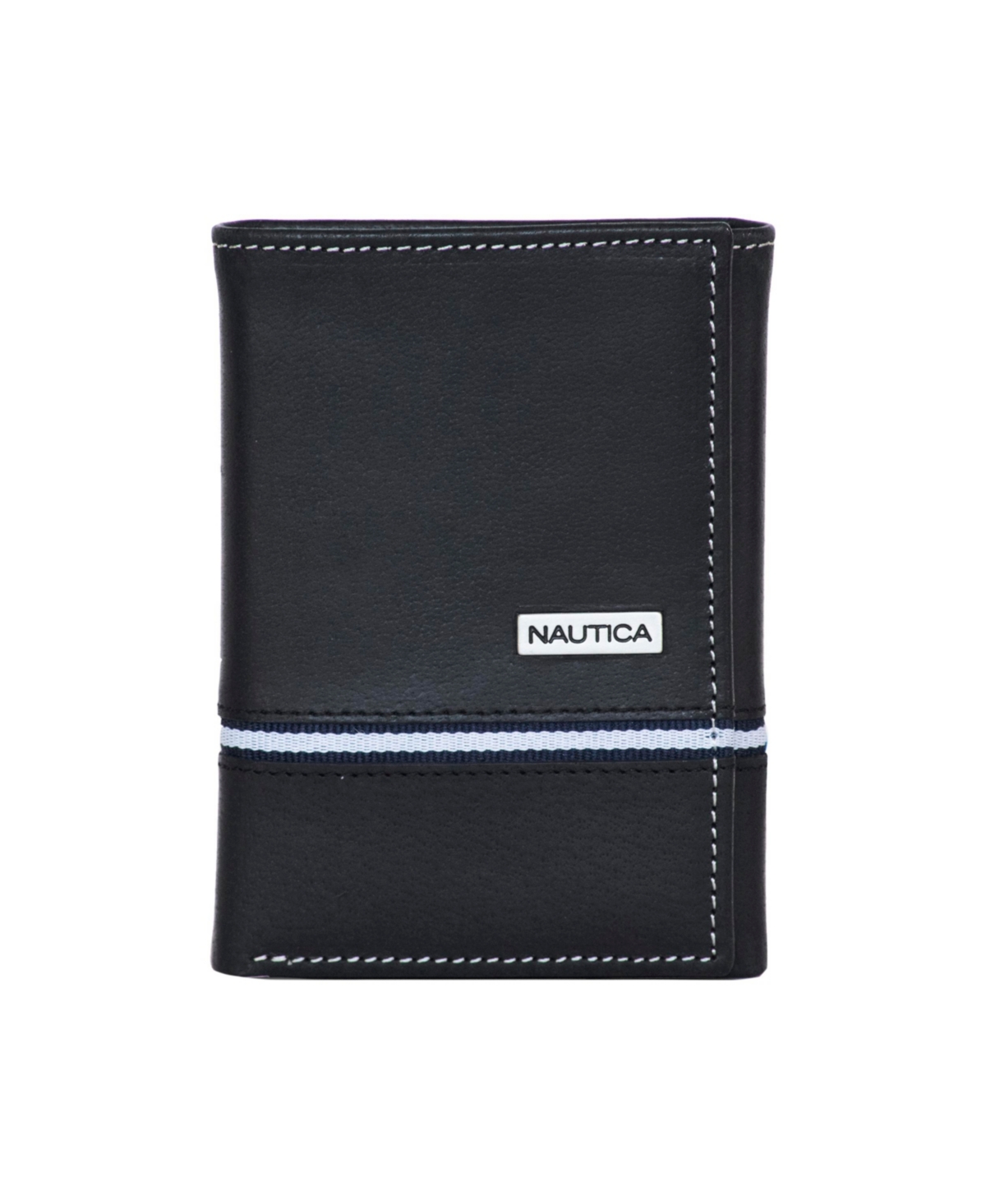 Nautica Men's Trifold Wallet In Black