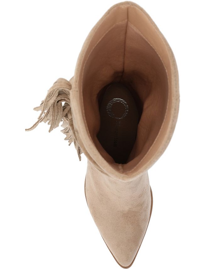Fringe boots wide calf outlet
