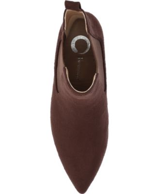 Women's Tenlee Pointed Toe Kitten Heel Dress Booties