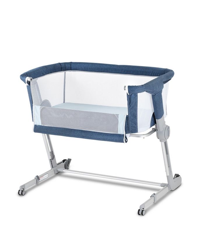 Babyhug Opal 3 in 1 Cozy Manual Rocker cum Sleeper With Mosquito Net- Beige(Without Toys)