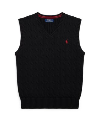 폴로 랄프로렌 꽈배기 니트 조끼 Polo Ralph Lauren Big Boys Cable- Knit Sweater Vest