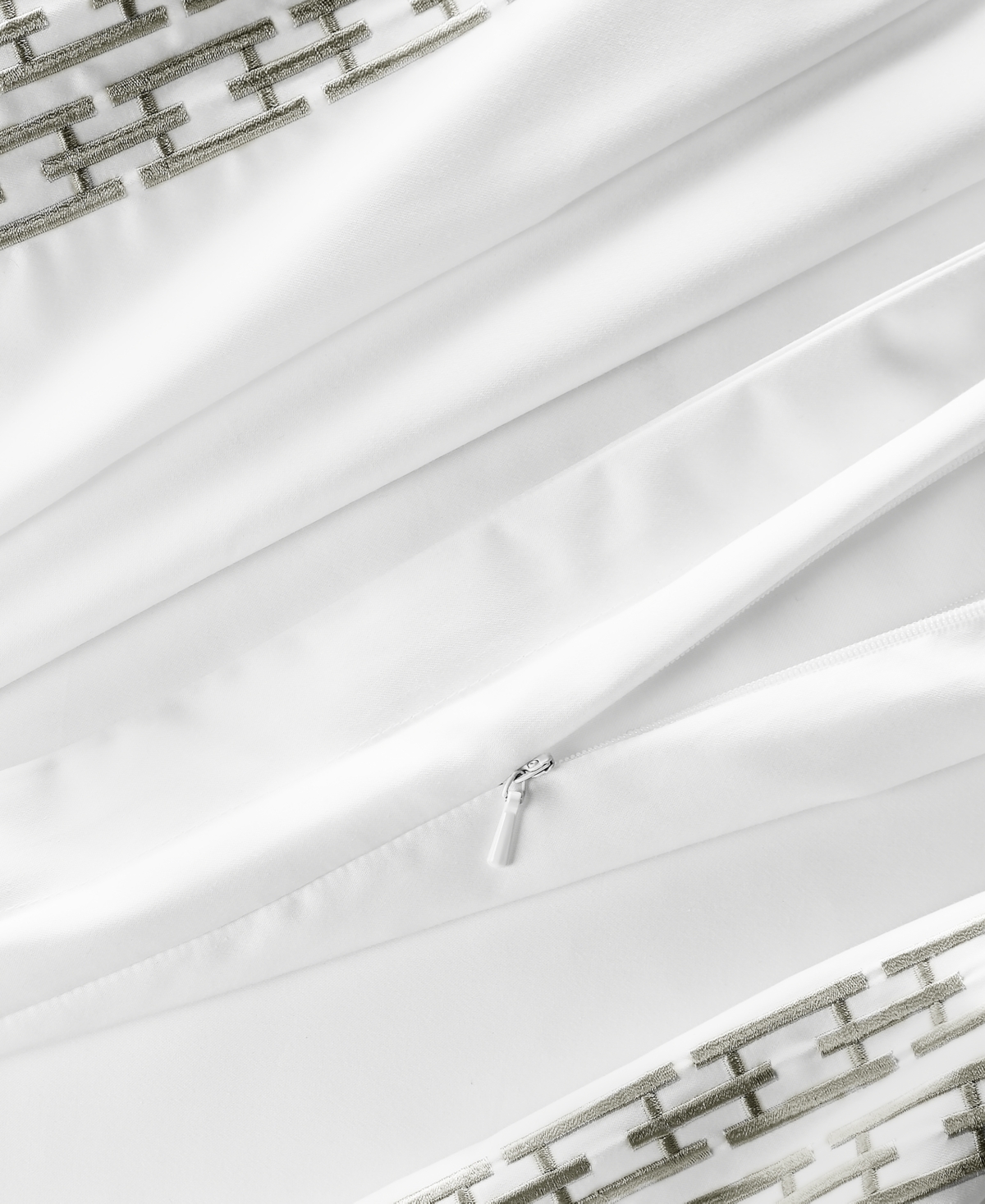 Hotel Collection Chain Links Embroidery 100% Pima Cotton Set, King, Exclusively at Macy's