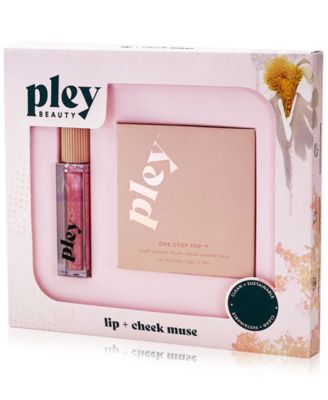 Pley Beauty - 2-Pc. Glossy Lip Lacquer & Plush Powder Blush Set