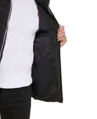 Men's Mixed Quilted Puffer Jacket