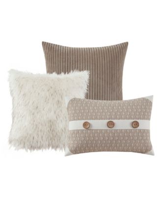 Grace Jacquard Geometric 9-Pc.Comforter Set, Queen