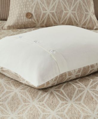 Grace Jacquard Geometric 10-Pc. Comforter Set, King